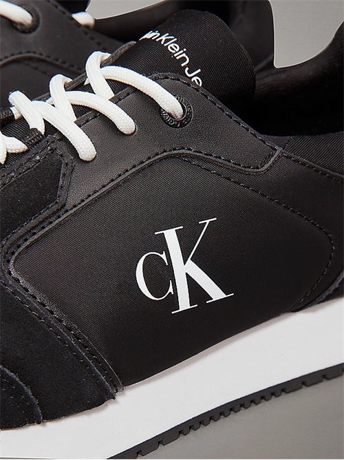 RUNNER SOCK LACEUP W CALVIN KLEIN JEANS | YM0YM01152/0GM